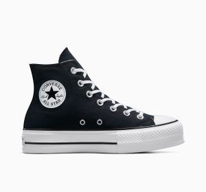 Converse Chuck Taylor All-Star Hi Platform Black White (W) (560845F/560845C)