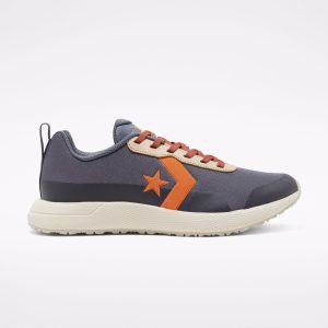 Converse Star Series RN Low Top voor heren Carbon Grey/papyrus/campfire (166522C)