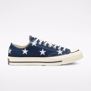 Converse Chuck 70 Low ‘Archival Stars Print’ Navy/White/Egret (167812C)