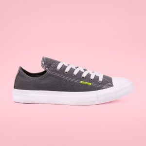 Converse Chuck Taylor All Star Renew Low ‘Dark Grey’ Dark Grey/Lemon Venom/White (168602C)