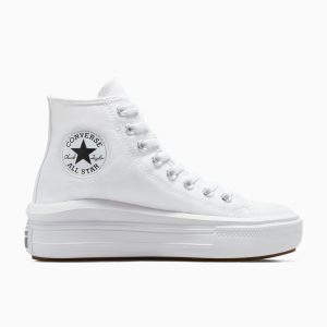 Converse Chuck Taylor All Star Move Wit/natural Ivory/zwart