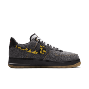 Nike Air Force 1 Low ‘Camo Denim Remix’ Black/Multi-Color/White/Metallic Gold (DB1964-001)