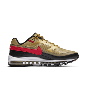 Nike Air Max 97 BW Metallic Gold University Red Black