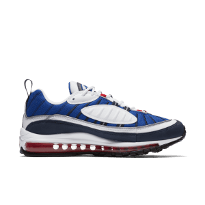 Nike Air Max 98 ‘Gundam’ White/University Red-Obsidian (640744-100)