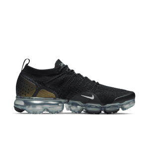 Nike Air VaporMax Flyknit 2 Black Metallic Silver Multi-Color