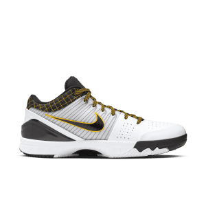 Nike Kobe 4 Protro White Black Del Sol