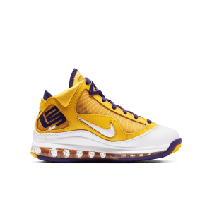 Nike LeBron 7QS ‘Media Day’ GS Court Purple/White/Amarillo (DA3203-500)