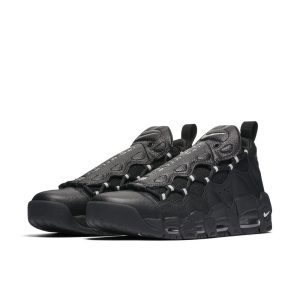 Nike Air More Money Black Metallic Silver
