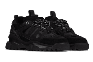 Mason Garments Genova 2 Leather/Nubuck/Suede/Mesh/Reflective Black (NOS-5B)