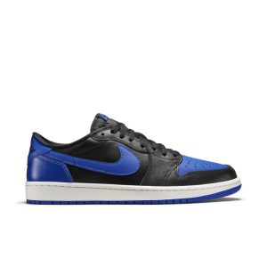 Air Jordan 1 Retro Low OG Black Varsity Royal (705329-004)