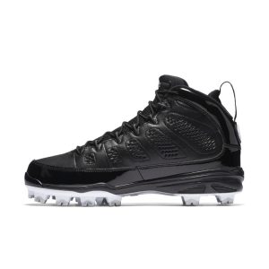 Jordan 9 Retro MCS Cleat RE2PECT Black