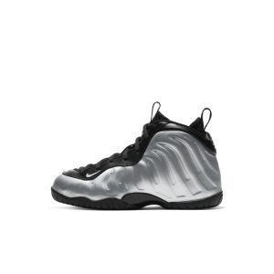 Nike Little Posite One PS ‘Chrome’ Chrome/Black/Laser Crimson/White (CU1055-002)
