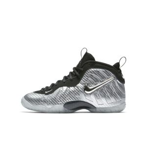 Nike Little Posite Pro’Silver Surfer’ GS Metallic Silver (644792-007)