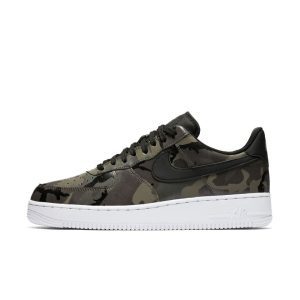 Nike Air FORCE 1 07 LV8 MEDIUM OLIVE/Black-BAROQUE BROWN-SEQUOIA (823511-201)