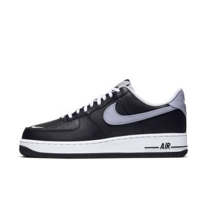 Nike Air Force 1 07 LV8 Swoosh Black/White/Wolf Grey (CJ8731-001)