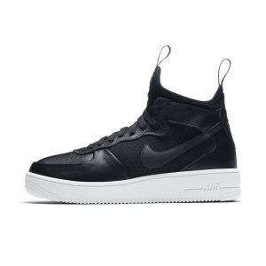 Nike Air Force 1 Ultraforce Mid Black/Black-White (W)