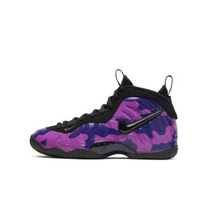 Nike Little Posite Pro GS ‘Hyper Violet’ Black/Court Purple/Hyper Violet (644792-012)