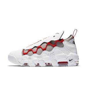 Nike Air More Money White Habanero Red Atmosphere Grey