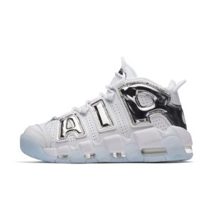 Nike Air More Uptempo Chrome White (W)