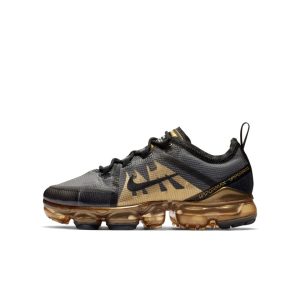 Nike Air VaporMax 2019 Black Metallic Gold (GS)