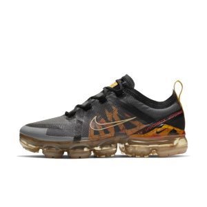Nike Air VaporMax 2019 SE ‘Floral’ Black/Bright Crimson-University Gold (CD7094-002)