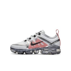 Nike Air VaporMax 2019 Pure Platinum Team Orange (GS)