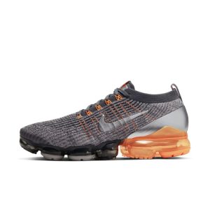 Nike Air VaporMax Flyknit 3 Dark Grey Total Orange