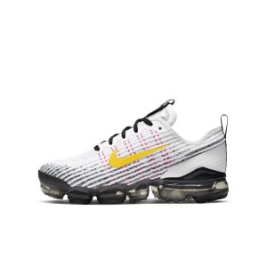 Air VaporMax Flyknit 3 White Dynamic Yellow (GS)