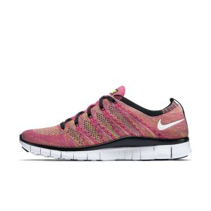 Nike Free Flyknit NSW Pink Flash Volt (599459-600)