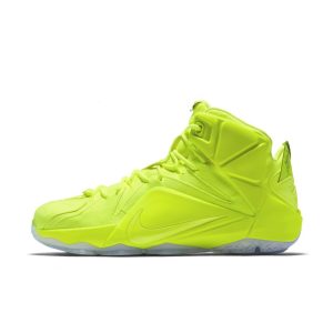 Nike LeBron 12 EXT ‘Tennis Ball’ Volt/Volt-White-Black (748861-700)