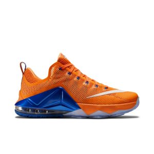 Nike LeBron 12 Low Orange Blue (724557-838)