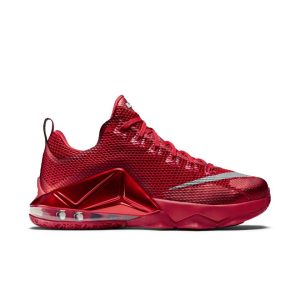 Nike LeBron 12 Low ‘University Red’ University Red/Reflective Silver-Gym Red-Black (724557-616)