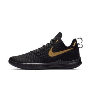 Nike LeBron Witness 3 ‘Black Gold Black/Metallic Gold-Black (AO4433-003)
