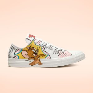 Converse Tom and Jerry x Chuck Taylor All Star Low ‘Carton’ White/Multi-Color/White (165732C)