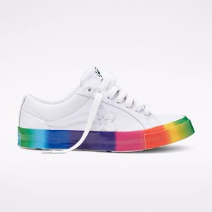 Converse One Star x Golf Le Fleur Rainbow Sole (166409C)