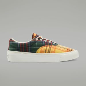 Converse Skid Grip Low ‘Twisted Plaid – Egret’ Egret/Multi/Egret (169218C)