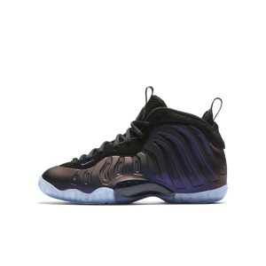 Nike Little Posite One ‘Eggplant’ Varsity Black/Purple (644791-005)