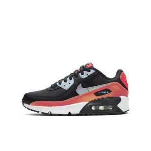 Nike Air Max 90 FP Off Noir Laser Crimson (GS)