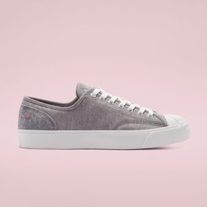 Converse Jack Purcell Renew Low ‘Grey Twill’ Grey/White/White (169613C)
