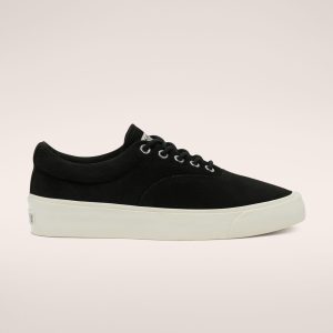 Converse Skid Grip Cons Nubuck Low ‘Black Egret’ Black/Black/Egret (169616C)
