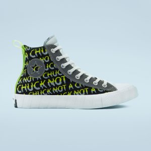 Converse UNT1TL3D High ‘Not A Chuck – Hi-Vis Collection’ Black/Ash Stone/Lemon Venom (169675C)