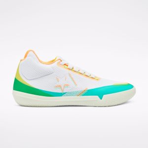 Converse All Star BB Evo Mid ‘Hi-Vis Collection – White Green Glow’ White/Green Glow/Fresh Yellow (169511C)
