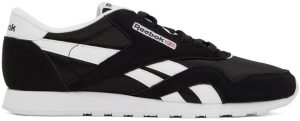Reebok Classic Nylon Black Black/White (Other Brands Reebok)