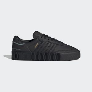 Adidas Swarovski x Sambarose ‘Core Black’ Core Black/Core Black/Gold Metallic (H05130)