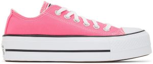 Converse Converse Color Platform Chuck Taylor All Star Low Top Hyper Pink/white/black (570324C)