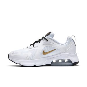 Nike Air Max 200 White Metallic Gold (AQ2568-102)