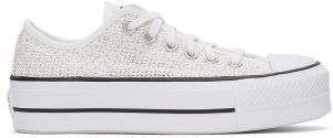 Converse Ademende Platform Chuck Taylor All Star Low Top White/black/white (570792C)