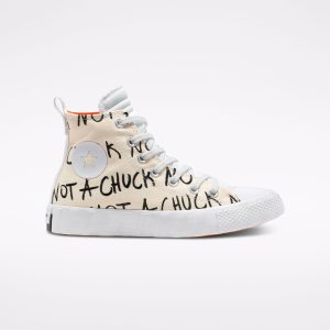 Converse UNT1TL3D High Top Egret/wit/bold Mandarin (266515C)