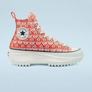 Converse Summer Spirit Run Star Hike High Top Bright Poppy/egret/zwart (171922C)