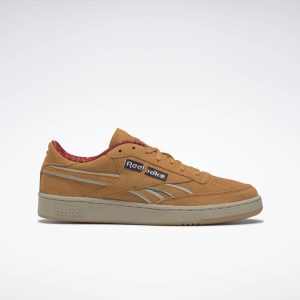 Reebok Jurassic Park Club C Rich Ochre / Diffused Blue / Stadium Red (GZ6322)